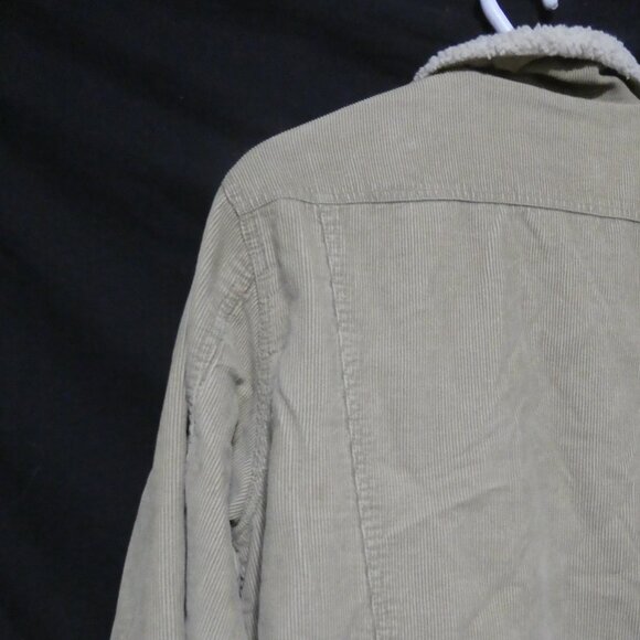 OLD NAVY | large | Button-Up Front Collared Corduroy Jacket | Sherpa Lined | EUC - Picture 8 of 14